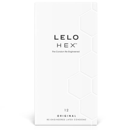 LELO HEX CONDOMS ORIGINAL 12 PACK--