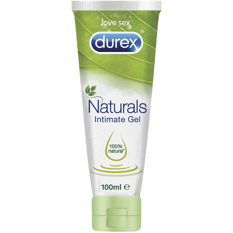 Durex Natural Intimate Lubricant 100 Ml - 100% Natural Ingredients--