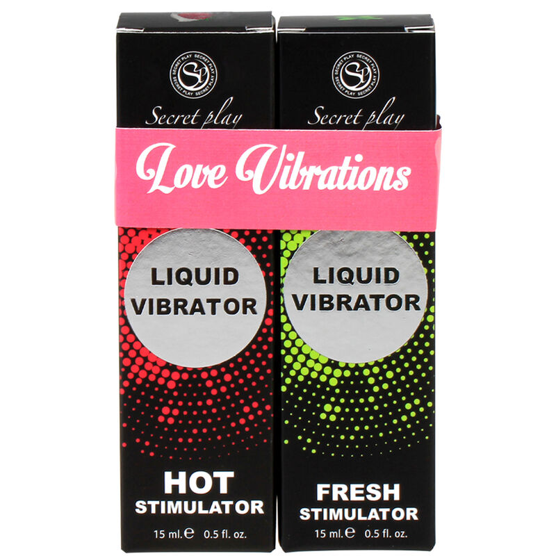 Secretplay Liquid Vibrator - Love Vibrations Pack--
