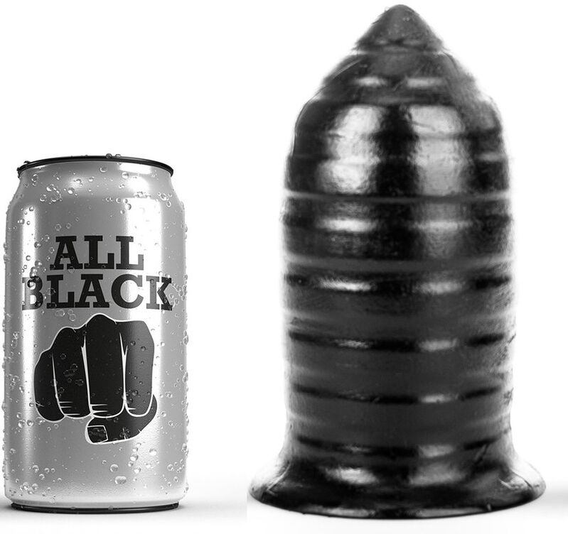 All Black Anal Plug - Butt Plug - 16Cm--