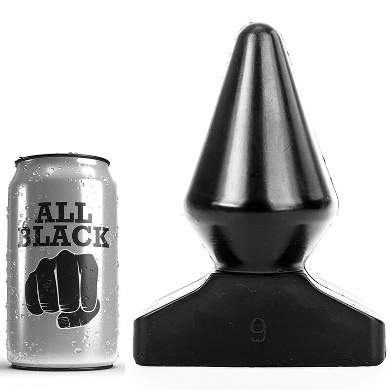 All Black Anal Plug - Butt plug 18,5Cm--