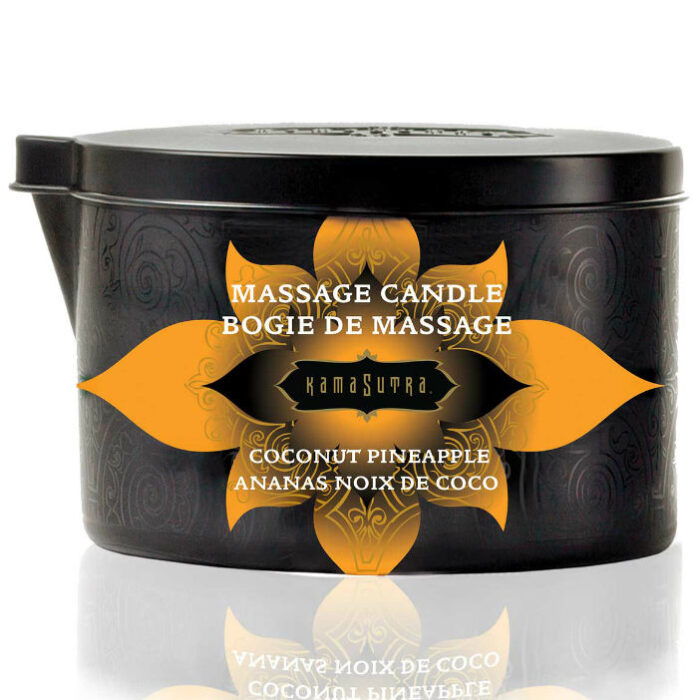 Kamasutra Massage Candle Coconut Pineapple - Massage Oil Candle 170gr--