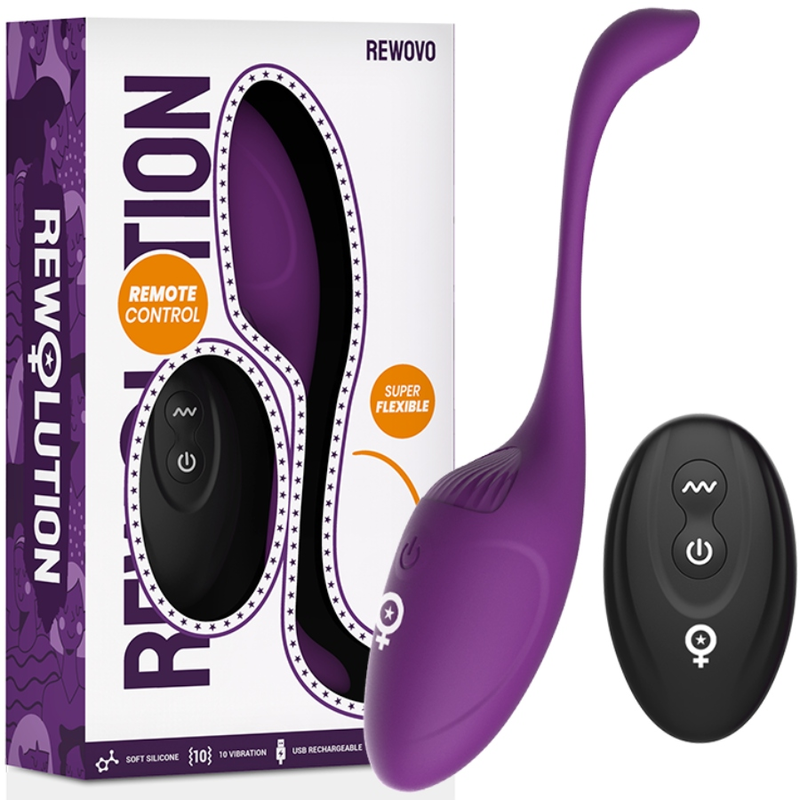 Rewolution Rewovo Vibratory Egg Remote Control--