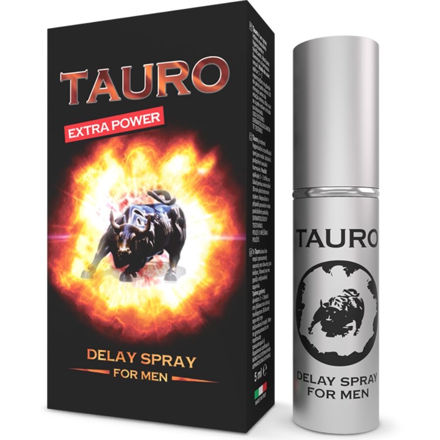Tauro Delay Spray: La solution naturelle pour l'éjaculation précoce.