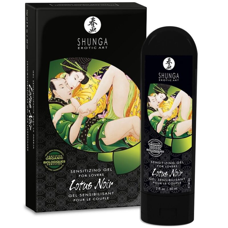 Shunga Cream Making Sensitive Black Lotus 60Ml - Organic Lube--