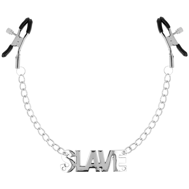 Ohmama Fetish Nipple Clamps With Chains - Slave--