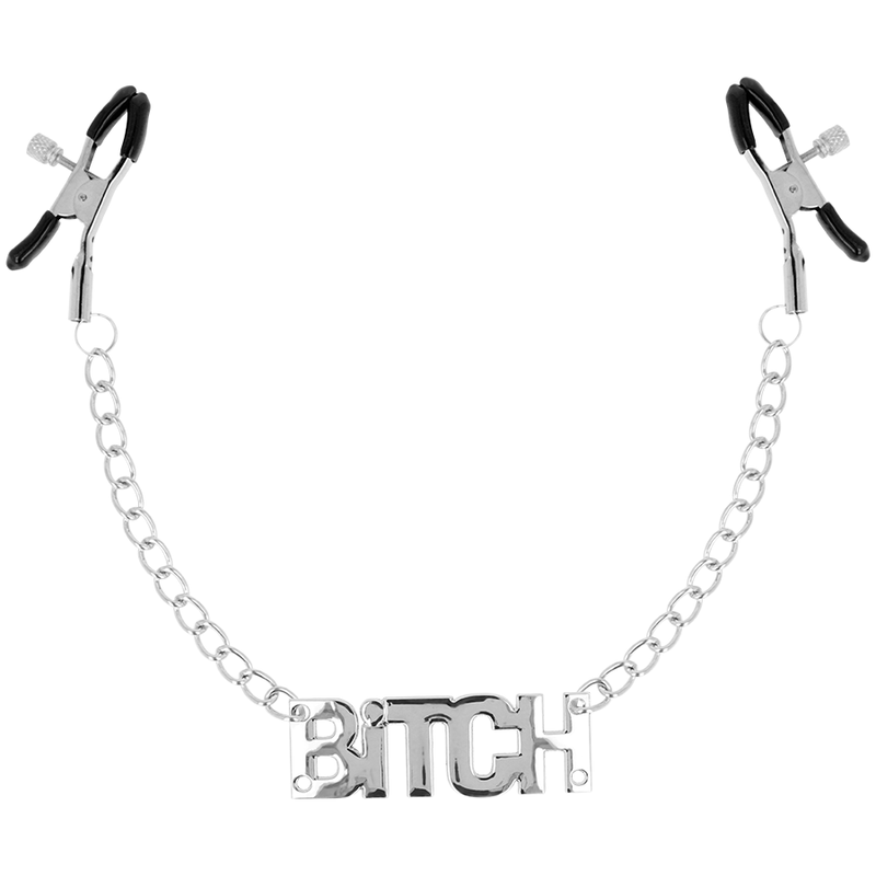 Ohmama Fetish Nipple Clamps With Chains - Bitch--