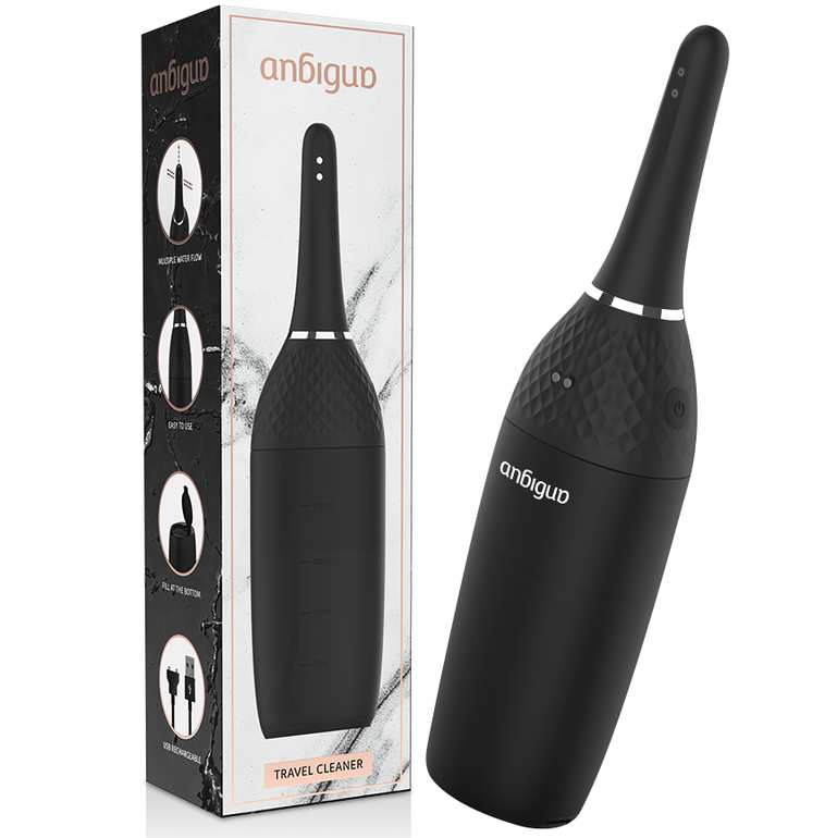 Anbiguo Rechargeable Travel Anal Cleaner 5 Intensities--