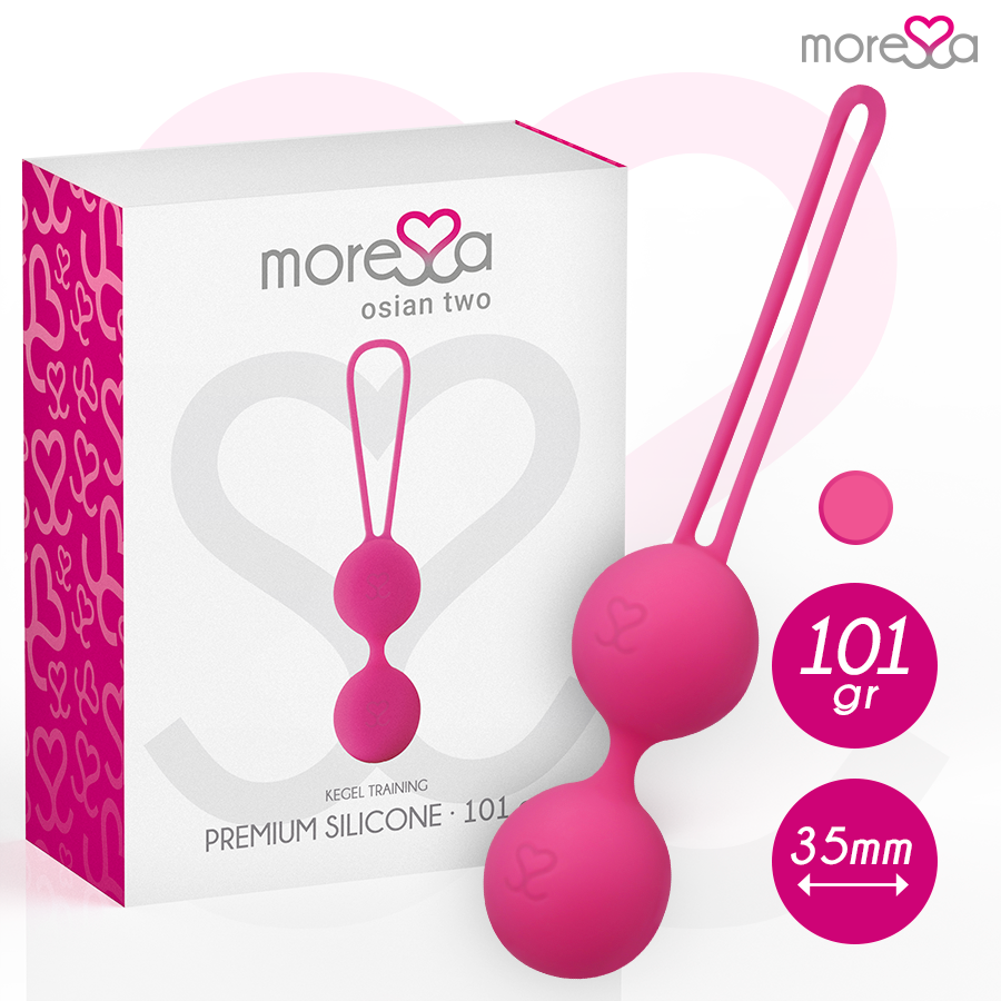 Moressa 101g Silicon Kegel Balls