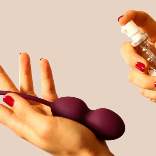 prepare the kegel balls